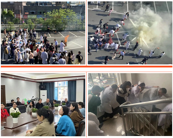 以练筑防，防患未“燃”——我院开展消防安全应急演练
